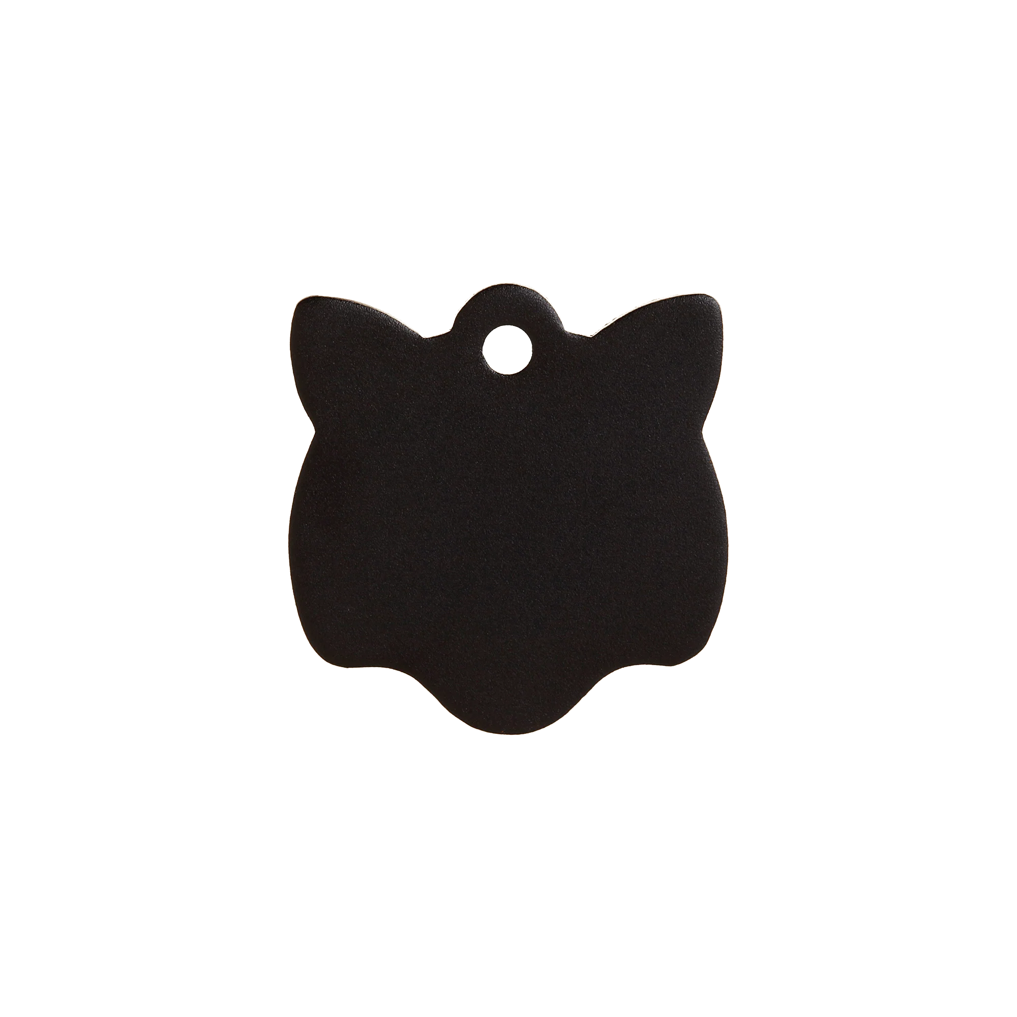 Aluminium Black Cat Pet Tag