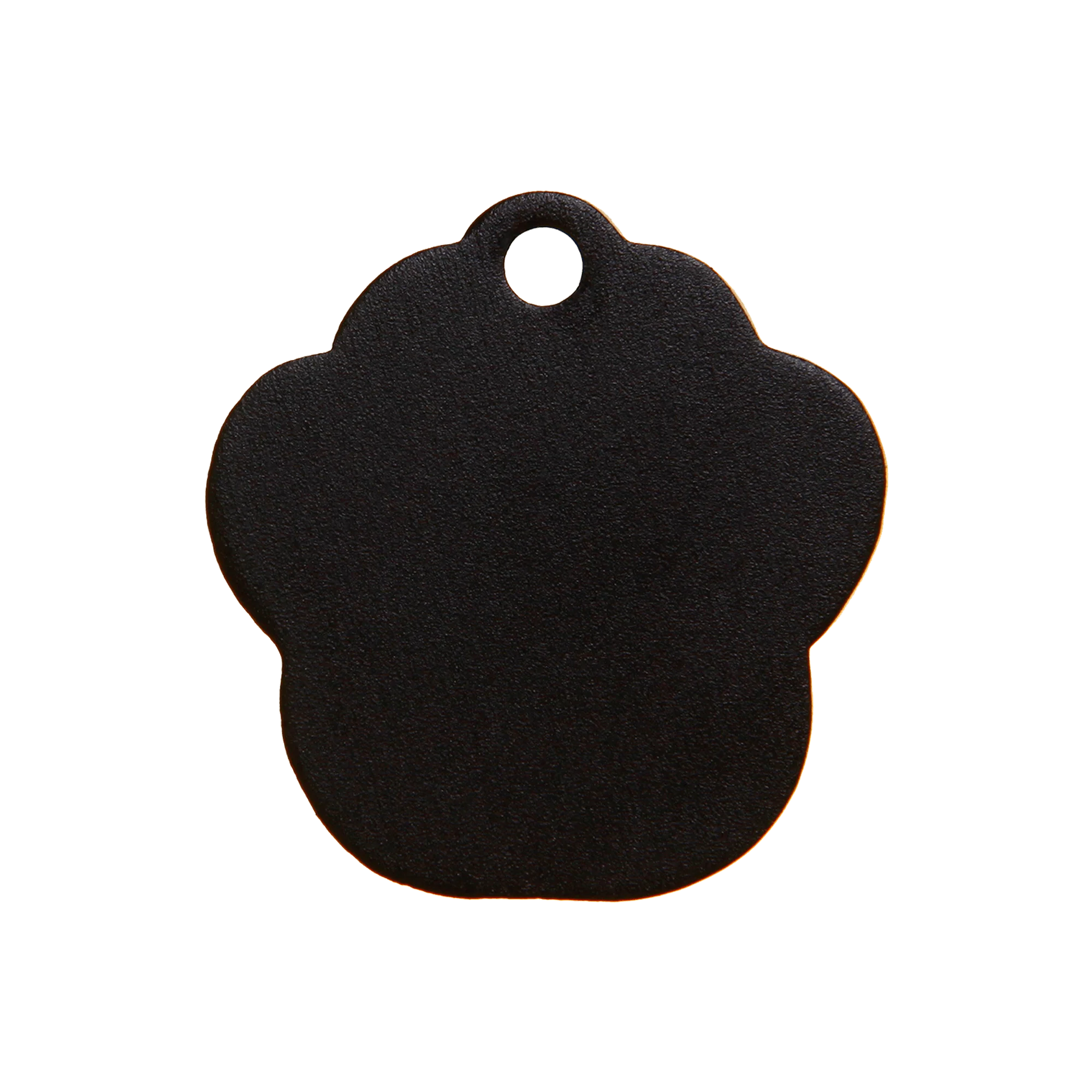 Black Aluminium Paw Pet Tag - Image 2