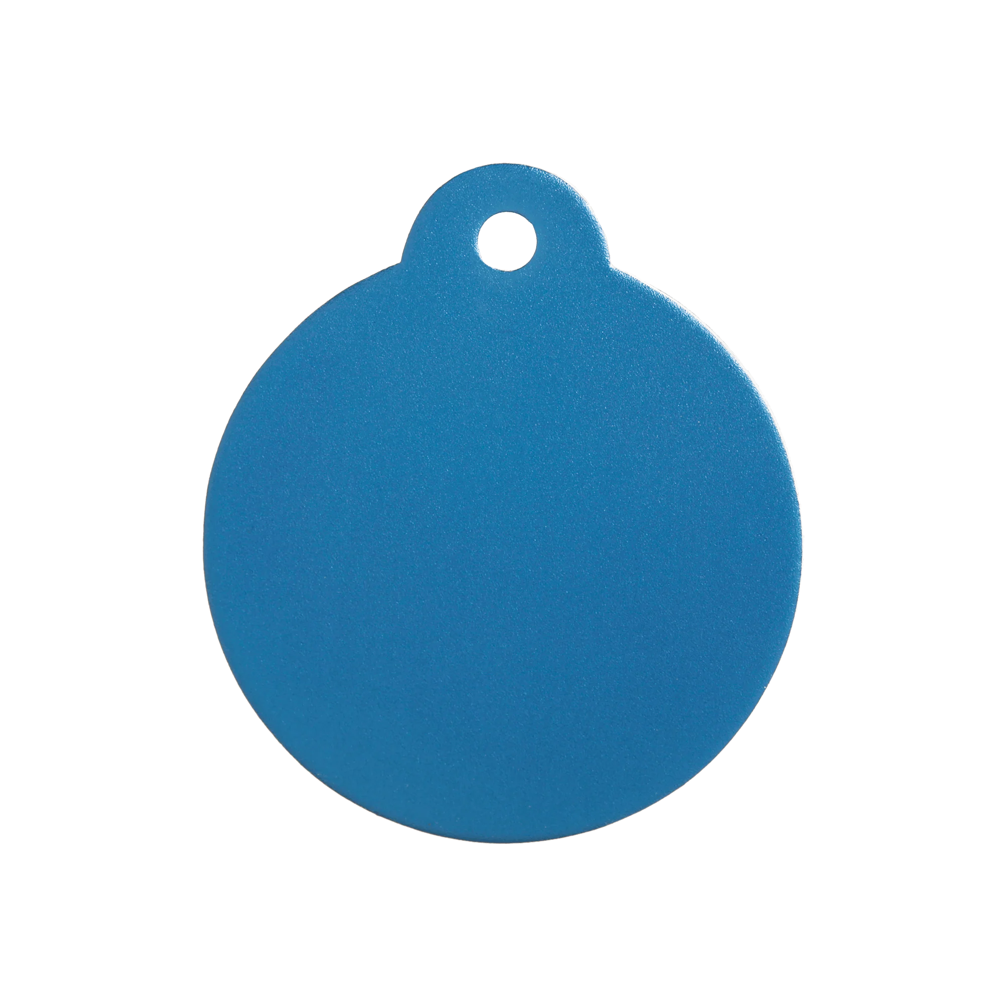 Aluminium Blue Disc Pet Tag