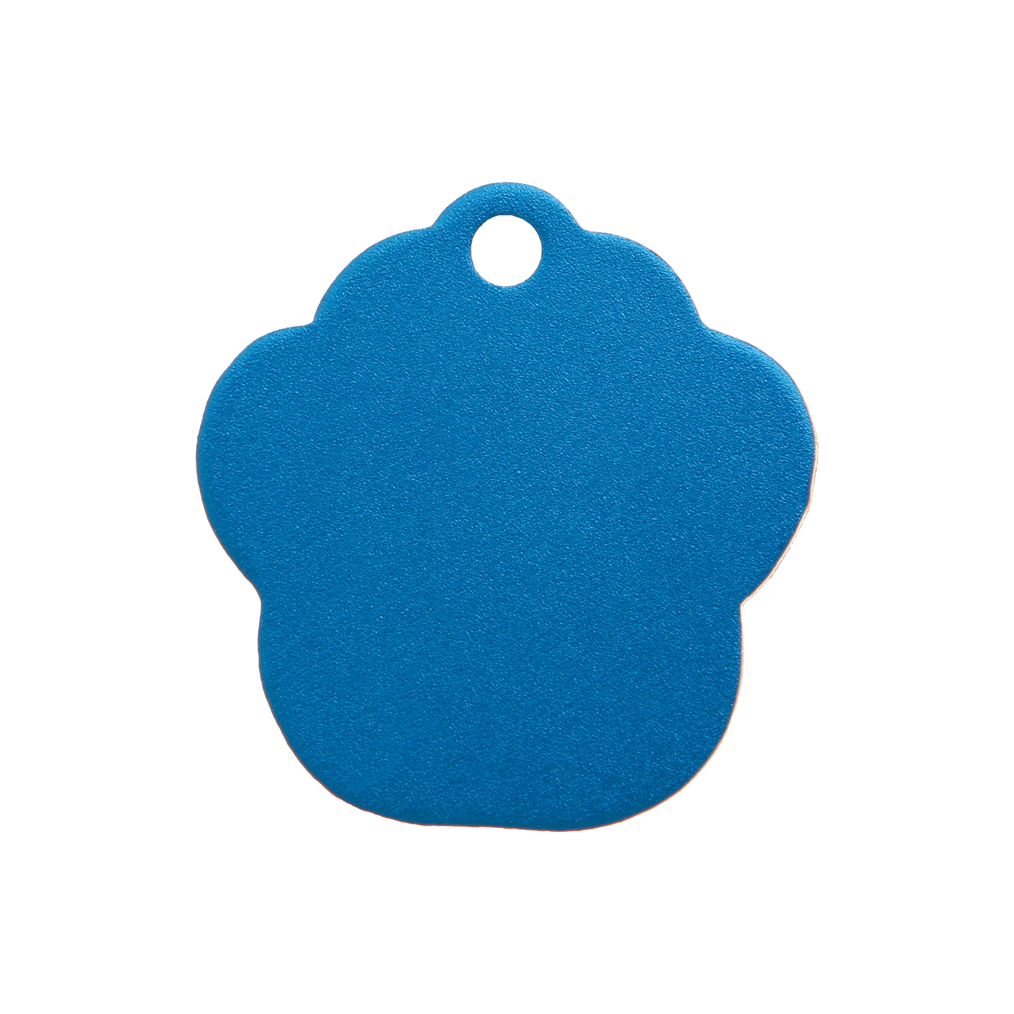Aluminium Blue Paw Pet Tag - Image 2