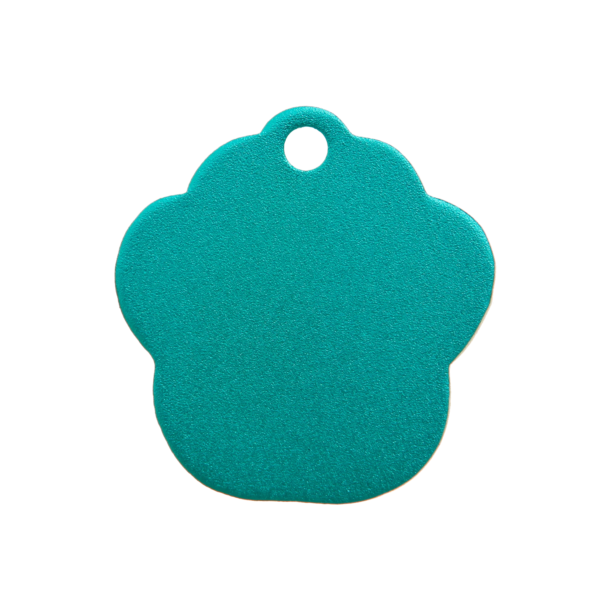 Green Aluminium Paw Pet Tag - Image 2