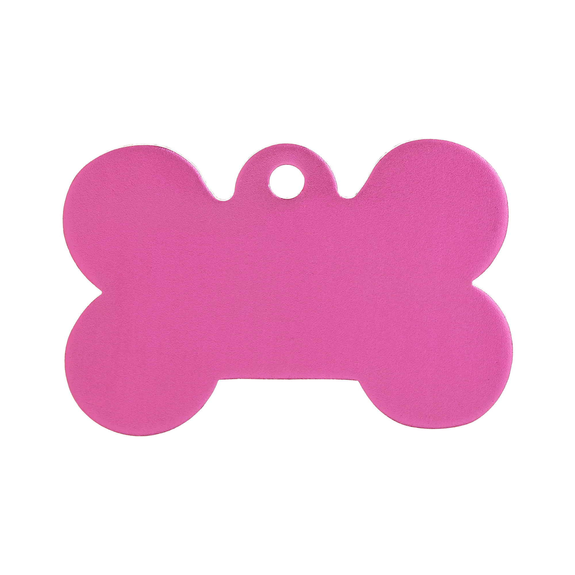Aluminium Pink Bone Pet ID Tag - Image 2