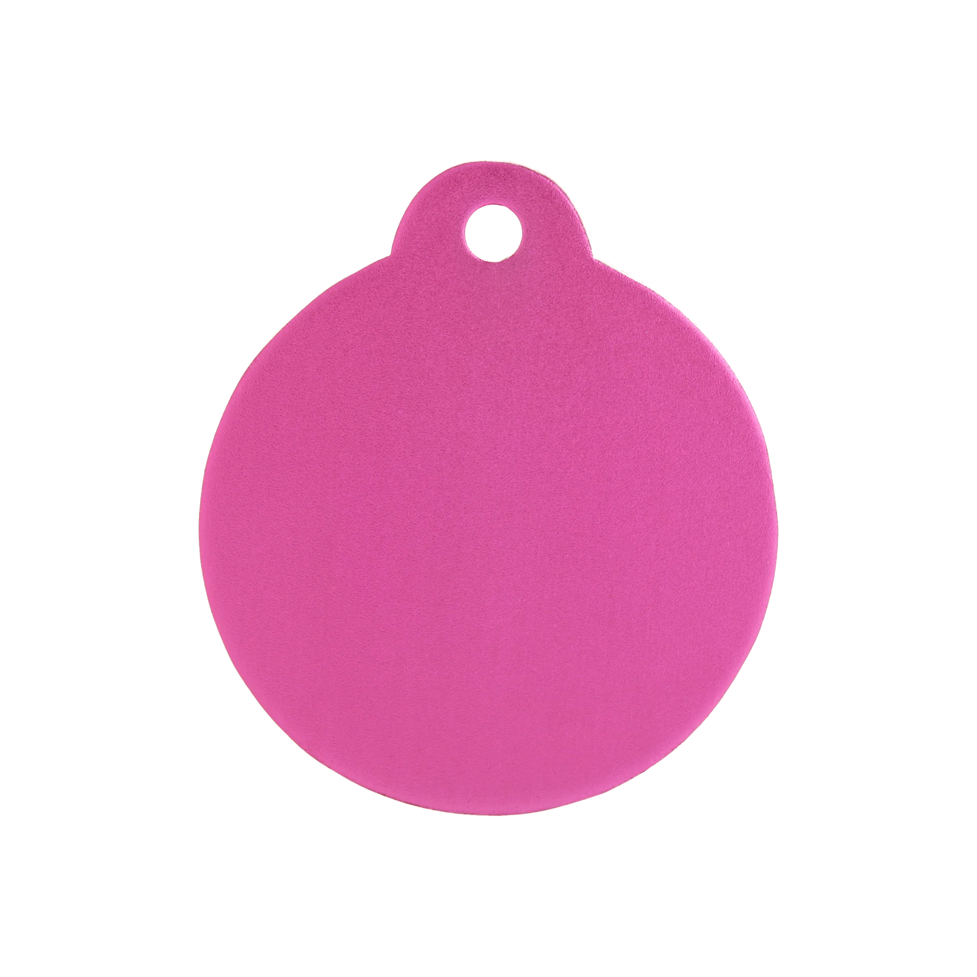 Aluminium Pink Disc Pet Tag - Image 2