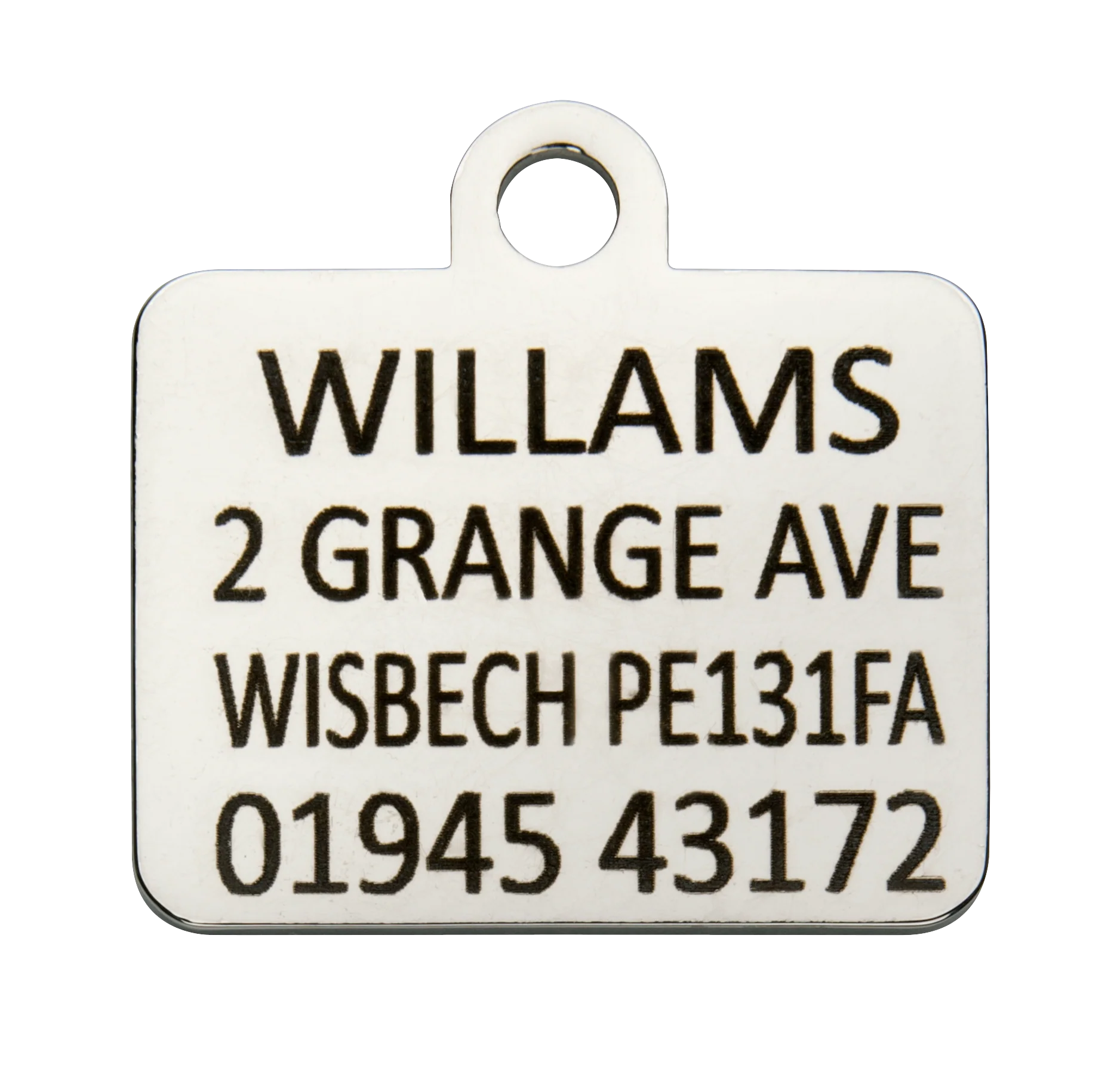 Kennel Club Orange & Pink Dog Tag - Image 3