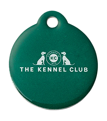 Kennel Club Round Lightweight Small Tag