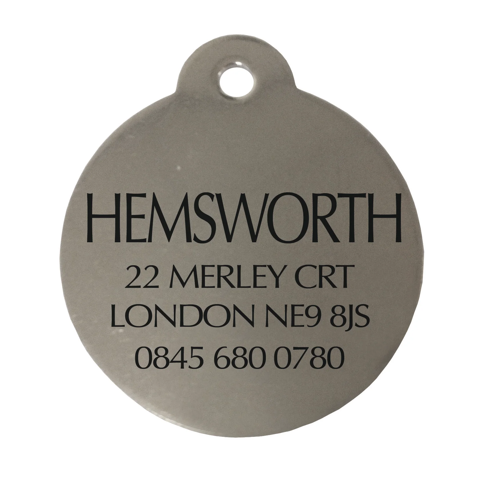 Kennel Club Round Lightweight Small Tag - Image 2
