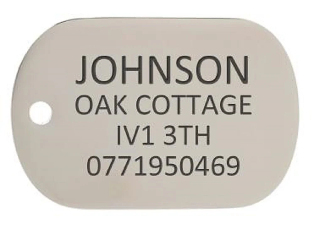 Christmas Tree Pet ID Tag - Image 3