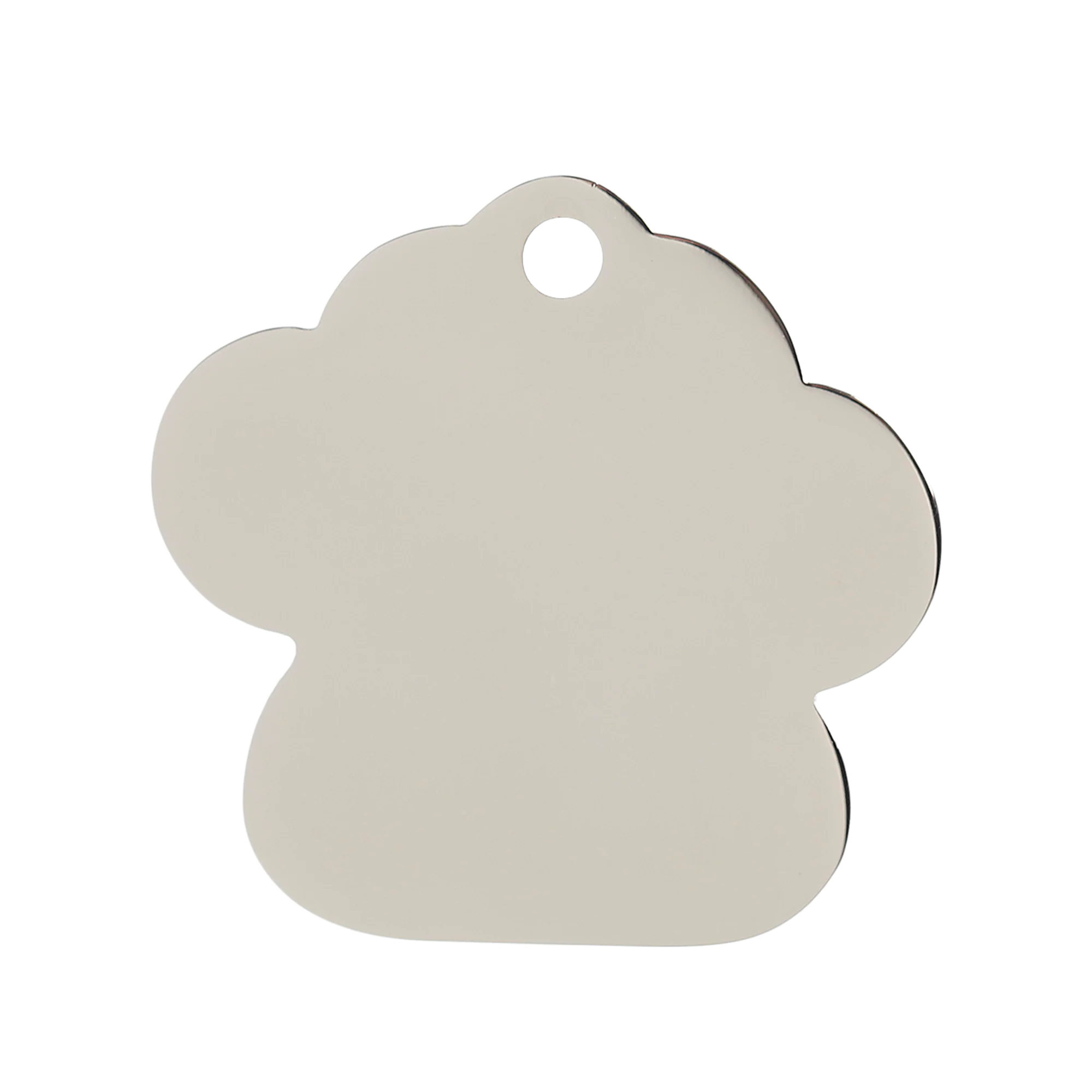 Red Sparkle Small Paw Pet ID Tag - Image 2
