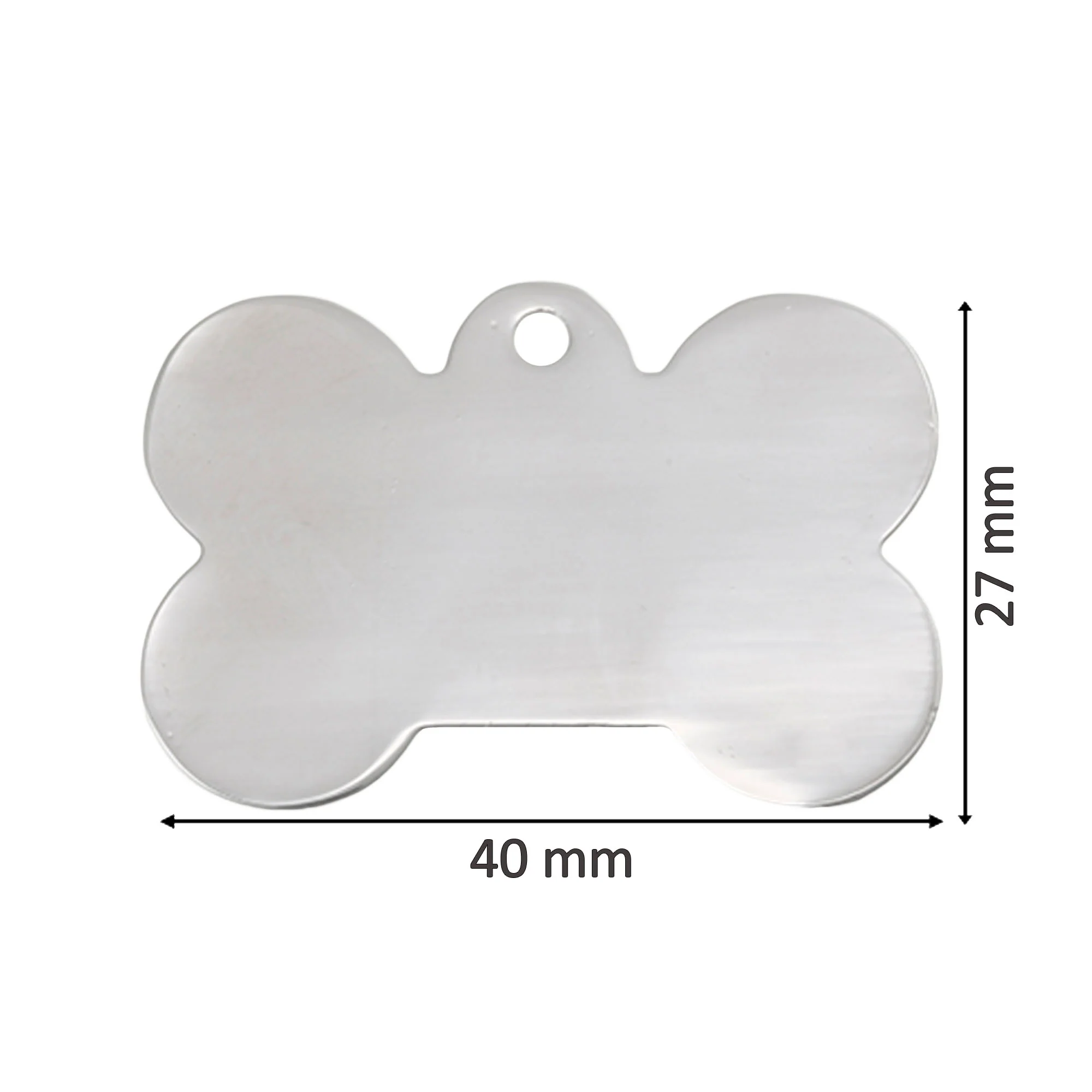 Stainless Steel Bone Dog ID Tags - Image 4
