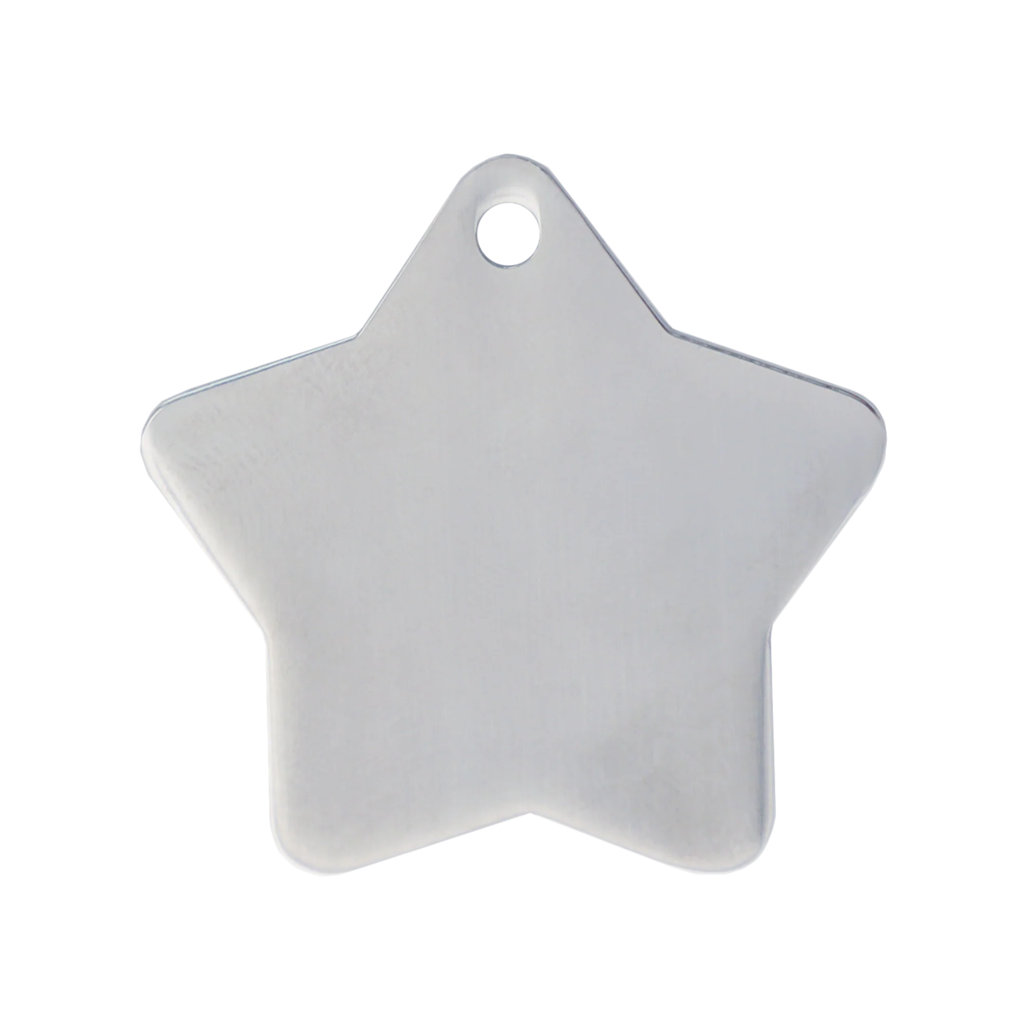 Stainless Steel Star Pets ID Tag
