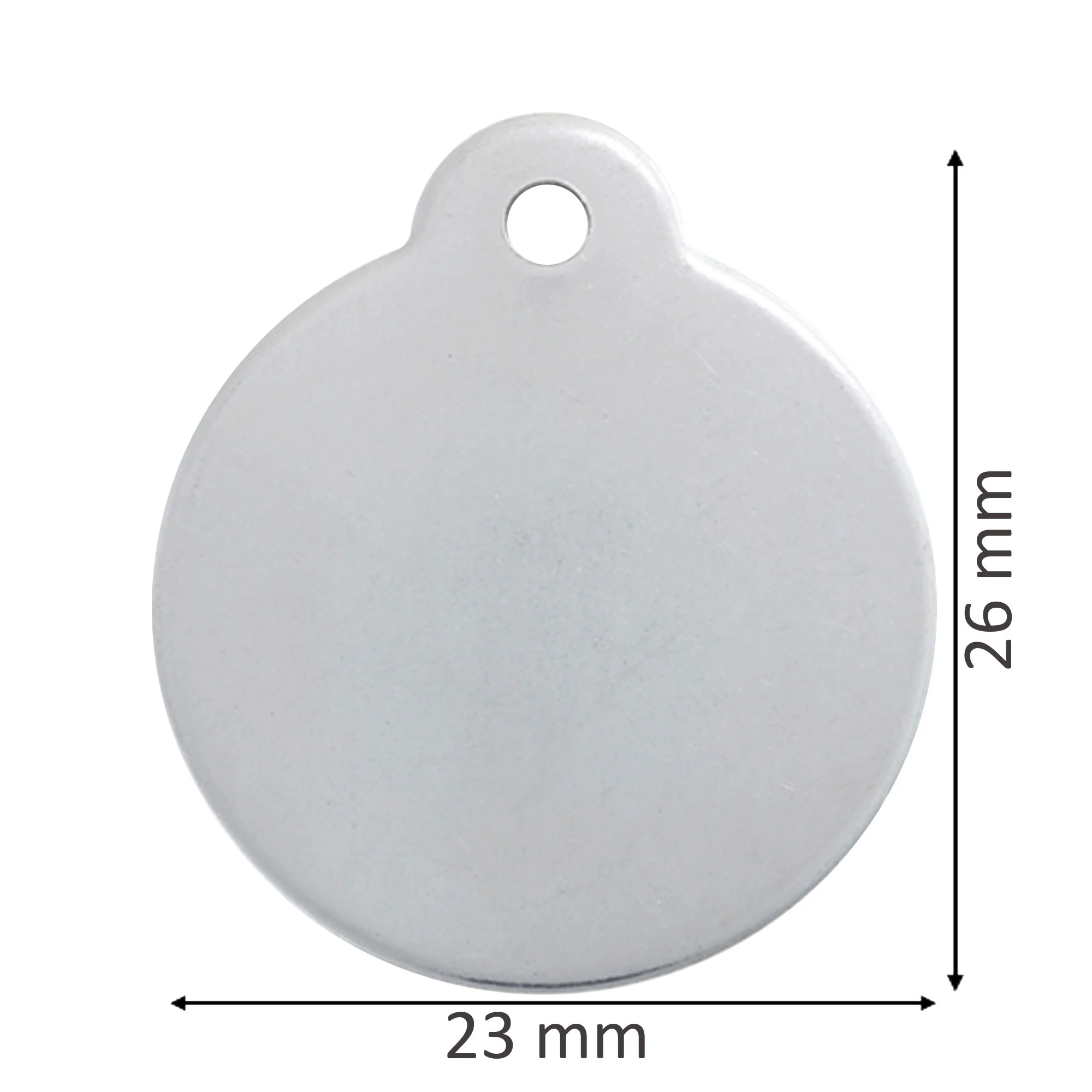 Durable Stainless Steel Pet ID Tags Round - Image 4