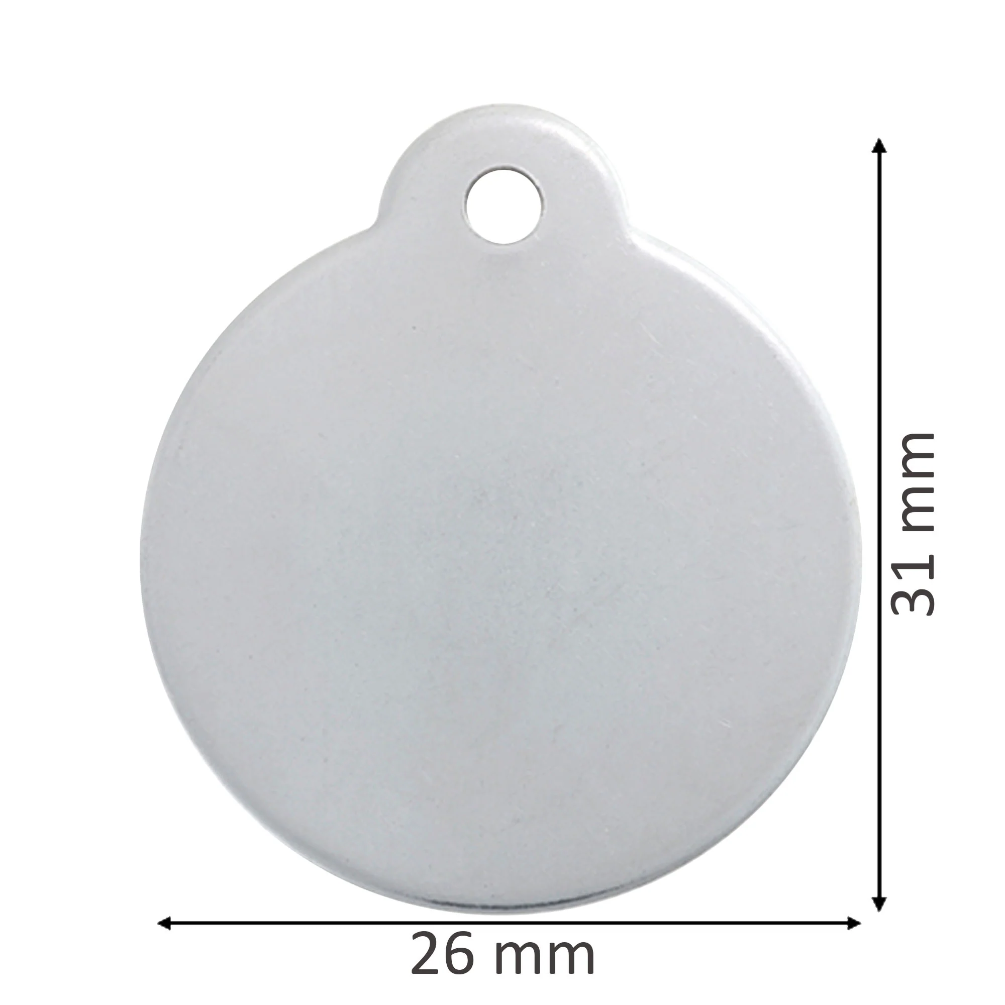 Durable Stainless Steel Pet ID Tags Round - Image 5