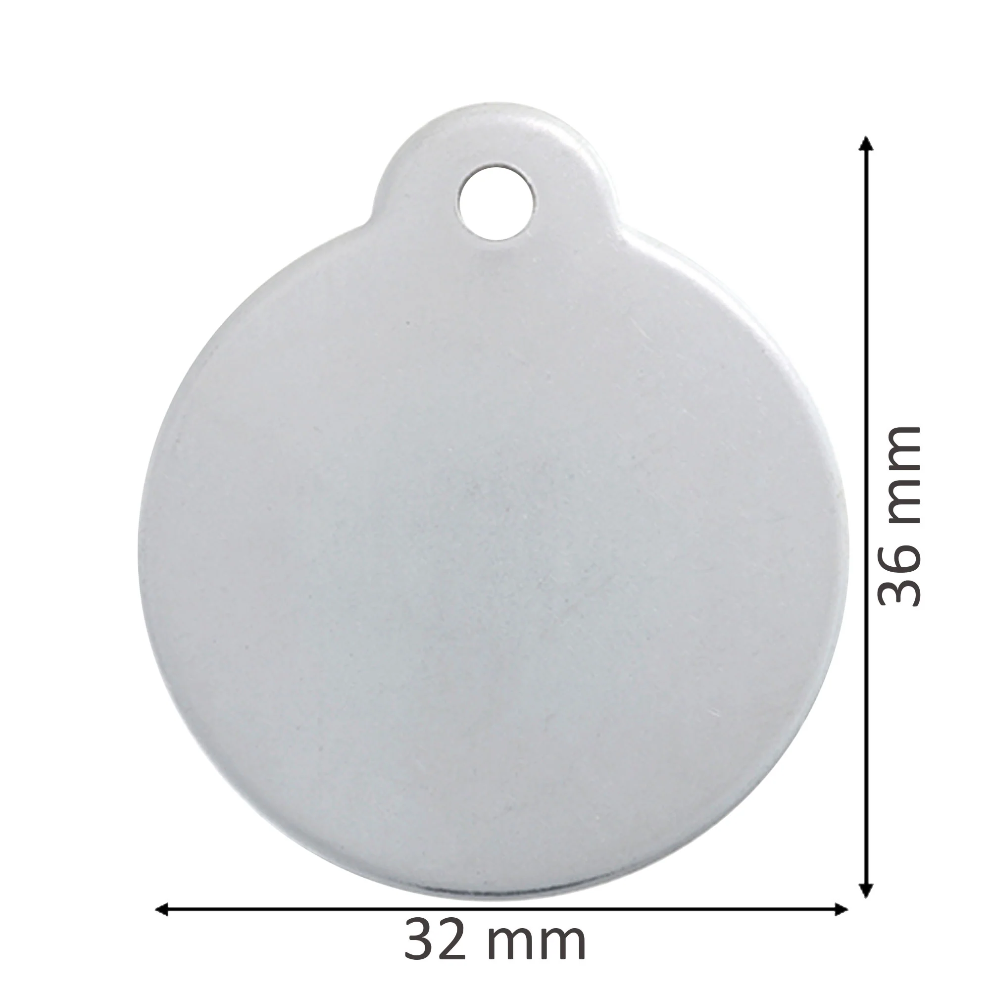 Durable Stainless Steel Pet ID Tags Round - Image 6