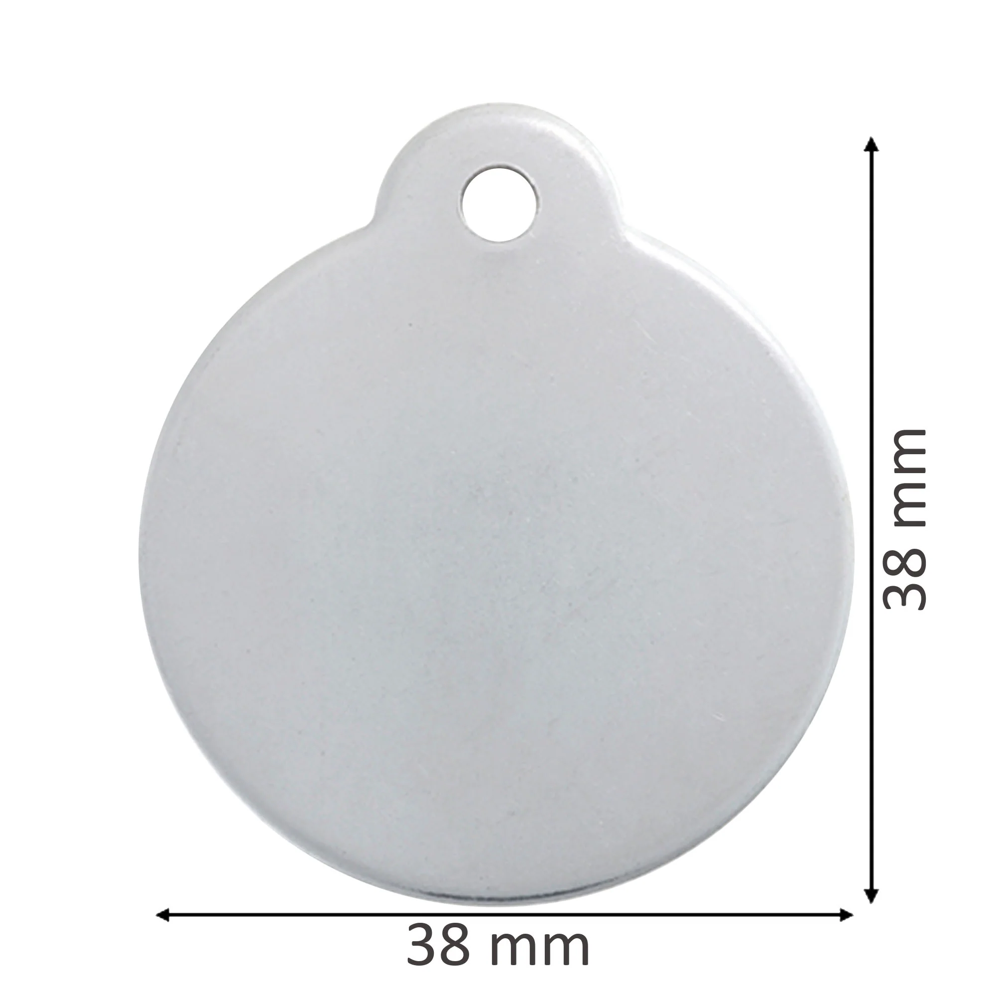 Durable Stainless Steel Pet ID Tags Round - Image 7